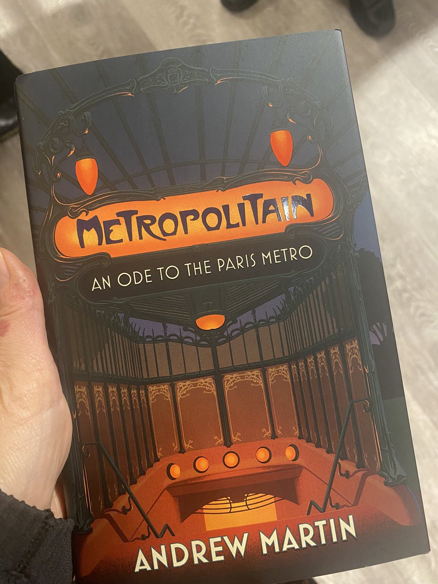 Just spent a fascinating evening at one of my favourite places <a href="/StanfordsTravel/">Stanfords</a> being transported to the Paris metro courtesy of writer Andrew Martin who talked about his new book on the subject. So many things that struck a chord and as many I’d never noticed!