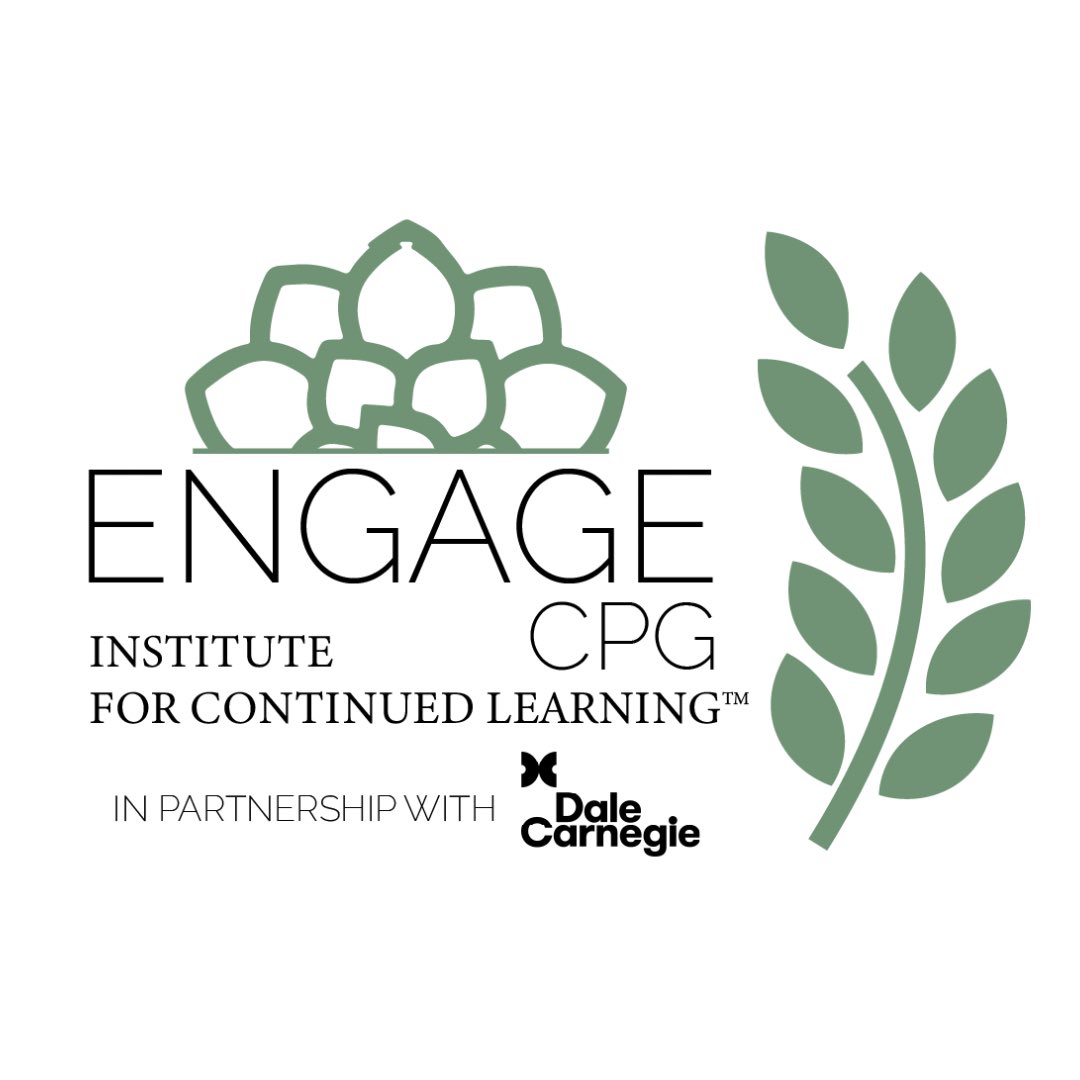 The EngageCPG Institute for Continued Learning™, in partnership with Dale Carnegie, is a place to find relevant training courses for your team. Our CPG world is evolving at a rapid pace; the importance of training your team has never been greater. Visit our website today!