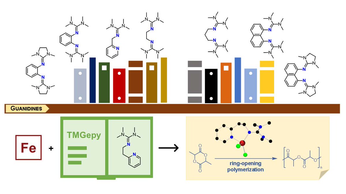 HerresLab's tweet photo. Just online: Understanding Structure-Activity Relationships: Iron(II) Complexes of “Legacy Guanidines” as #Catalysts for the Synthesis of #Polylactide @CatalysisSciTec supported by @UPLIFT_EU #bioplastics
https://t.co/6aVOo5aZcz 
We will make it open access soon.... https://t.co/7i2rkONd1Z