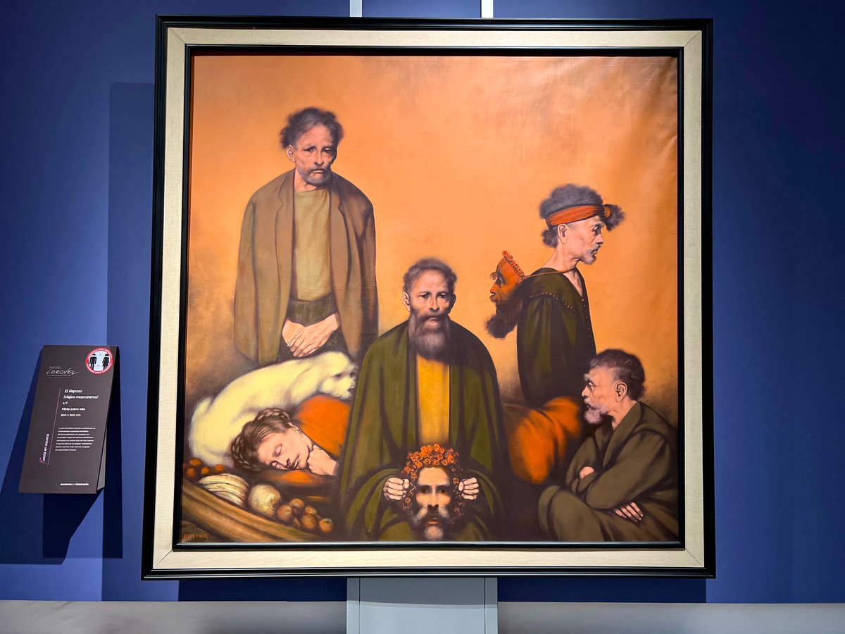 HaciendaCultura's tweet photo. ¿Qué crees que haya inspirado a #RafaelCoronel a plasmar en sus obras colores tan llamativos?
Ven a descubrirlo en “Rafael Coronel. La melancolía del ser”, una de las #ExposicionesSHCP🖼. Te esperamos en Moneda 4, Centro Histórico, CDMX. https://t.co/qfptRlA2VQ