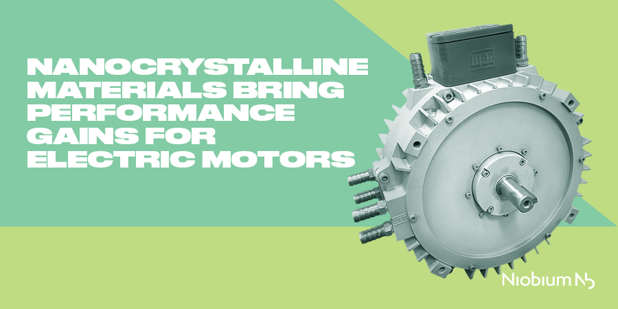 .<a href="/CBMM_Oficial/">CBMM</a>  and WEG join forces for innovation 🦾

The use of nanocrystalline materials, which use #Niobium in its composition, allowed a significant reduction of the motor magnetic losses at high frequency. Learn more: niob.tech/WEG