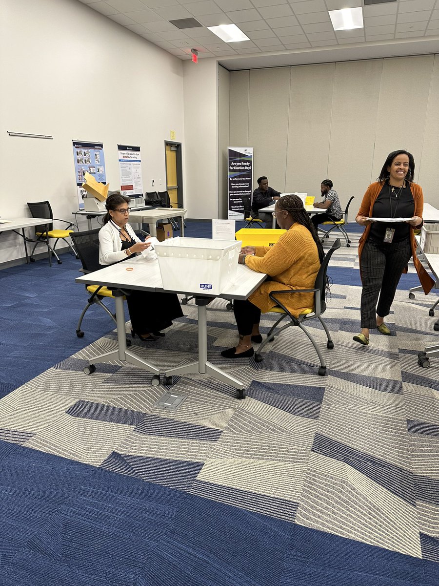 Today, Wake BOE kicked off our first absentee meeting for the October 10th election. 

We approved 31 total ballots (20 civilian, 1 military, &amp; 10 overseas) - 3 of which had photo ID exception forms. 

Our next meeting is Tuesday, September 26 at 3pm.