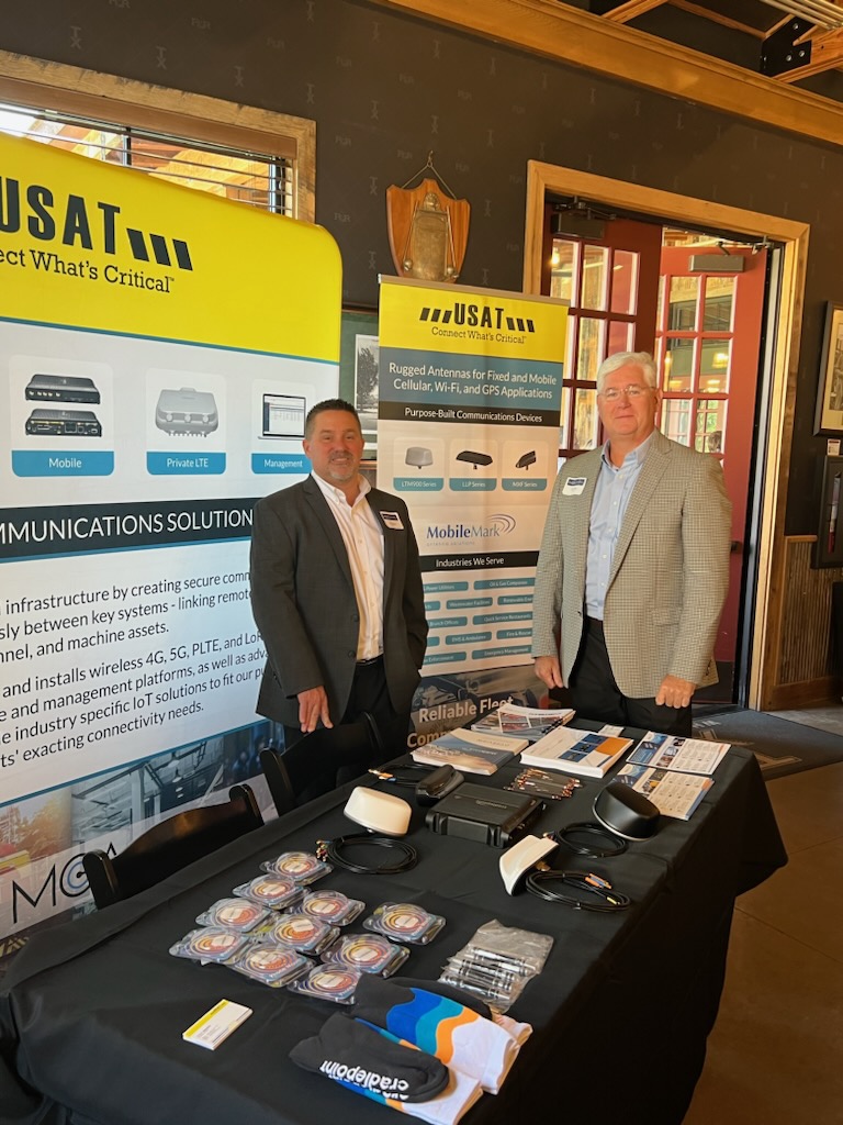 MobileMarkInc's tweet photo. We're happy to be a part of the MCA Emerge event in Fort Worth with our partners Mobile Communications America, @USATCORP, and @cradlepoint!

Come visit us in Austin on Thursday!

#MobileMark #MCAEmerge #USAT #Cradlepoint #Wireless https://t.co/E0dSmxDkUx