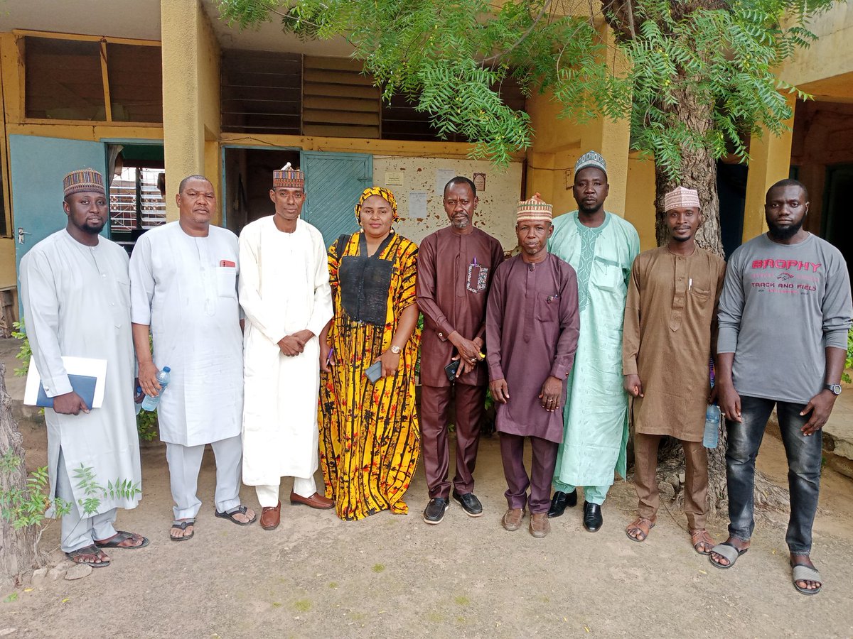 ktwaterboard's tweet photo. The Team of Auditors from FPIU  Abuja for inspection visit to Katsina State Water Board under the NG-SURWASH PROJECT.

Umar Tako
PRO KTSWB https://t.co/aNYAuxxLFw