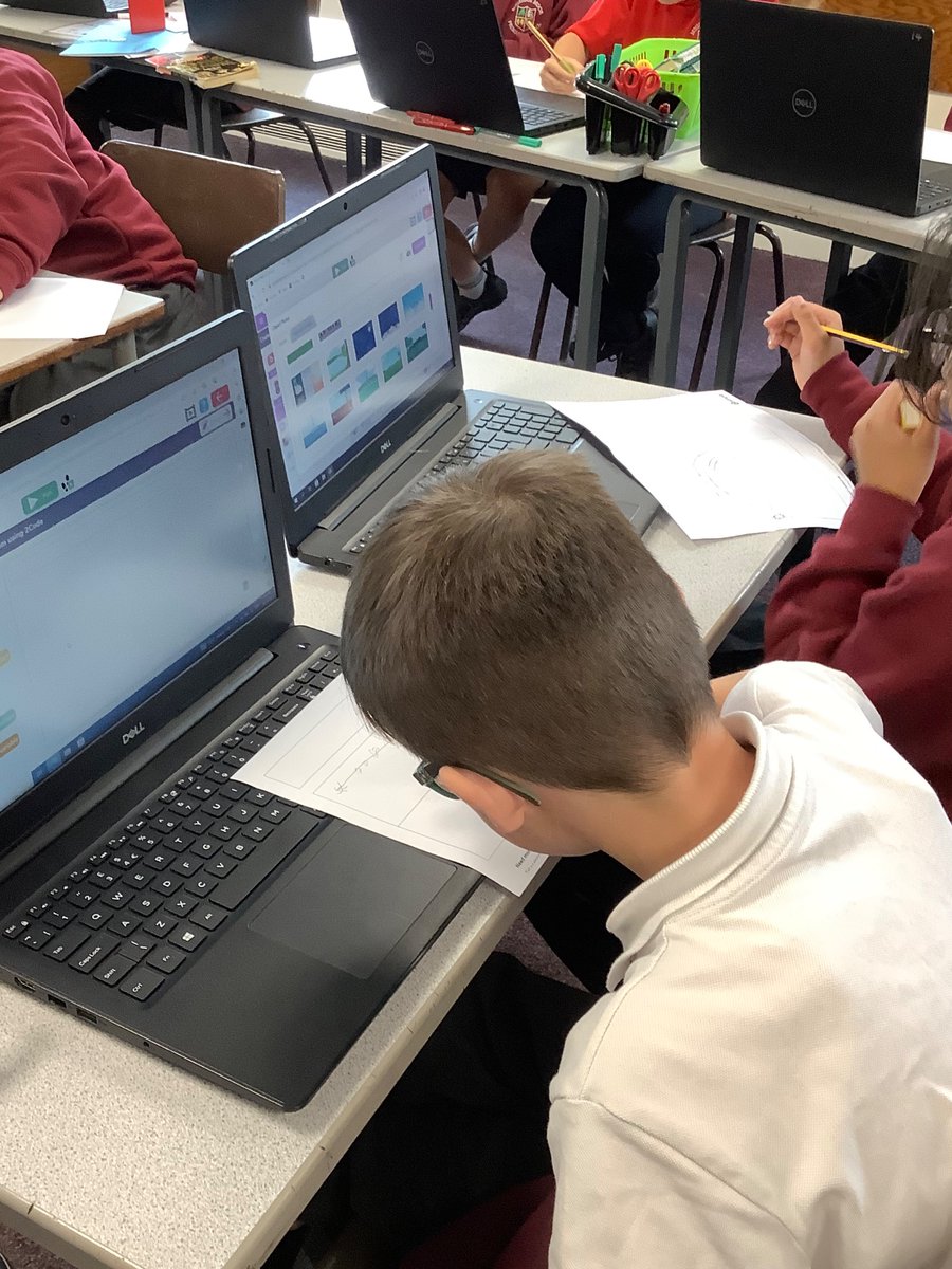 MelthamMoor's tweet photo. Year 4 were busy using storyboards to plan their algorithms in @purpleMash Computing today. #MMY4 #MMComputing https://t.co/JFqe5SaGj1