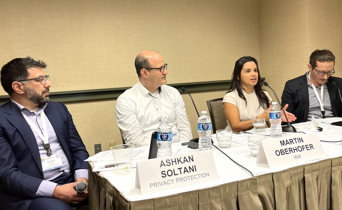 “All AI is not good for all use cases,” said Addie Cooke, global AI policy lead at Google Cloud, third from left, during a panel discussion of “AI in Action,” at the California Government Innovation Summit, today in Sacramento.