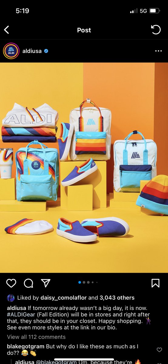 My boss said that the Aldi Fall merch drop is not an appropriate reason to call in to work tomorrow. So I quit. <a href="/AldiUSA/">ALDI USA</a>