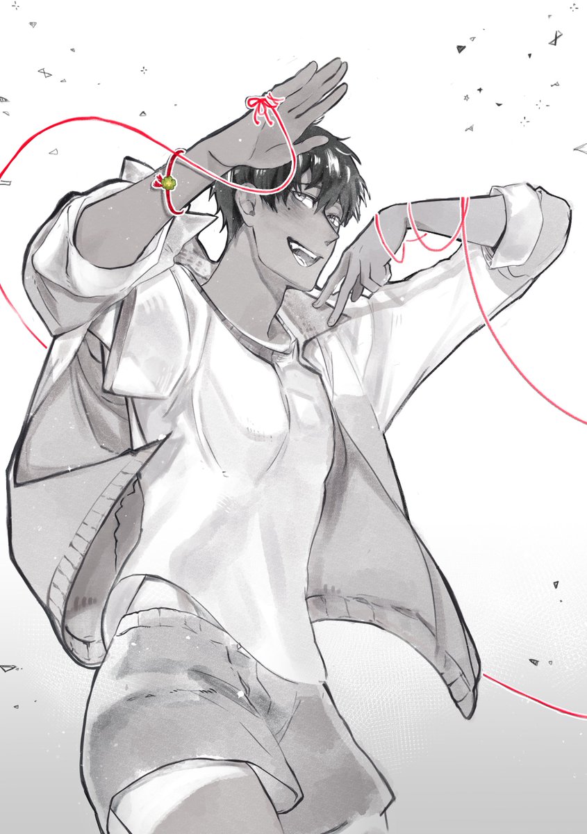 Ryotakun_shc's tweet photo. “ สวยดีนะฉันชอบ!”

“แต่ว่าไอ้นี่มันคือกำไลคู่รักไม่ใช่เหรอ?” https://t.co/WpGHswonZd