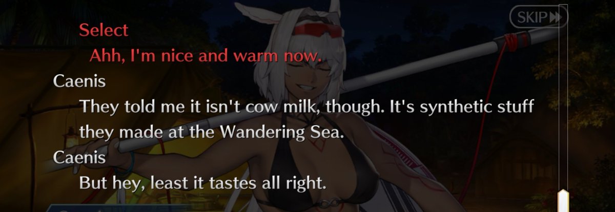 Sleepy_Tama's tweet photo. //Caeneus actually didn't have boobs when summoned but gained them back by drinking soy milk from the Wandering Sea confirmed /jest /silly /teehee https://t.co/KVr6on19fz