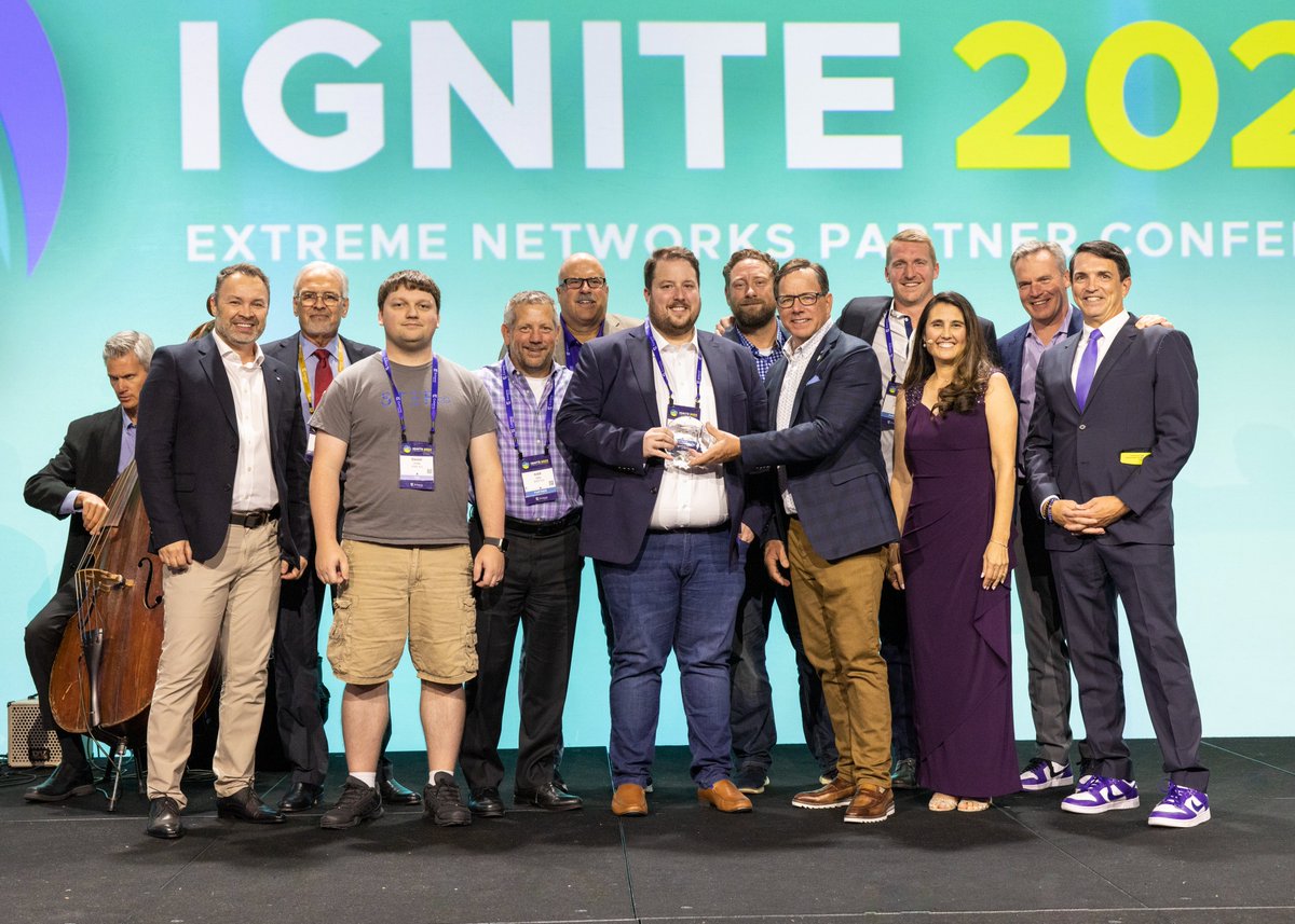 STEPcg's tweet photo. We're proud to share the great news: We've been recognized as the Parter of the Year - US and Americas Services Partner of the Year at #ExtremeIgnite! We look forward to continuing to deliver amazing results as a part of the @ExtremeNetworks partner community. #STEP https://t.co/ERrxb6B45w