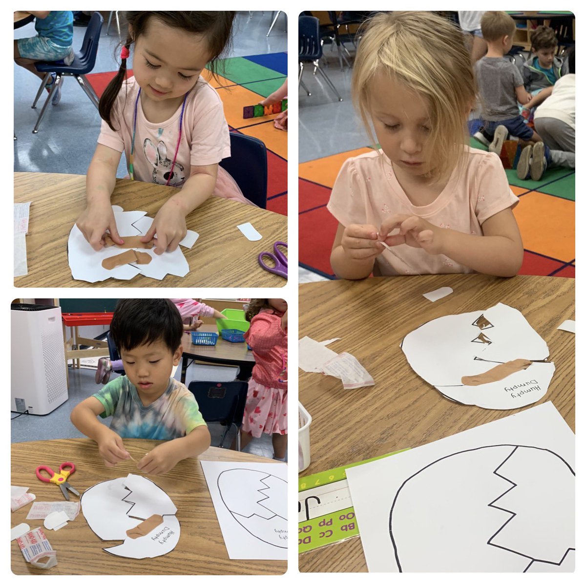 Humpty Dumpty had a great fall so we put him back together! #TK <a href="/CubsofChaparral/">Chaparral Elementary School</a>
