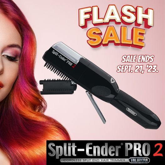 splitenderPRO's tweet photo. 🚨🔥 SALE 🔥🚨
Visit https://t.co/FXy9wIqvlc now and take advantage of this flash sale ending September 21st.
The original and patented Split-Ender by Talavera Hair Products, Inc. Don't be fooled by pirates and tacky imitations.
#splitender #splitenderpro #splitenderpro2 https://t.co/3gytMaQx9T