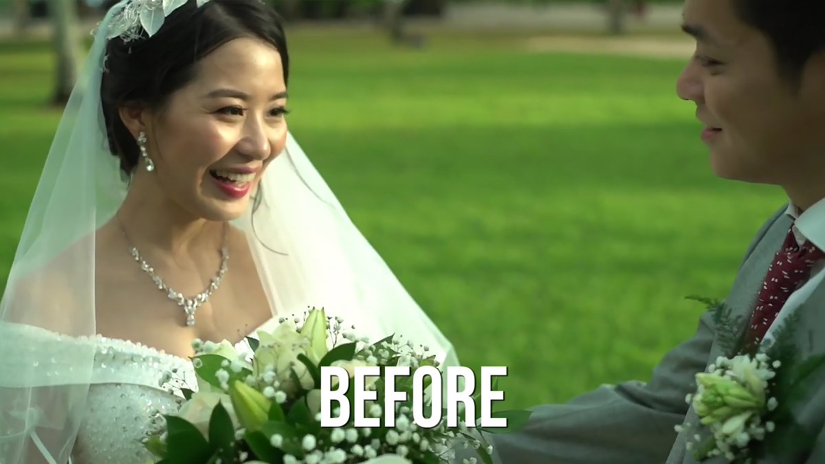 PureSoulWedding's tweet image. Color Correction of frames from a Vimeo Video.
The original Video looks good but the colors looked a bit unnatural. We've Tried to correct the skin tones with creating more contrast.  
#weddingedit #wedding #weddingvideography