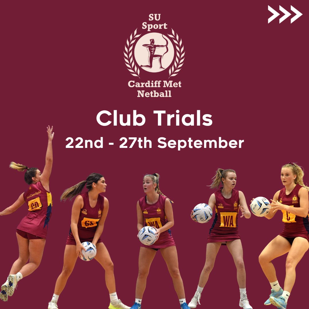 Cardiff Met Netball Club tweet media