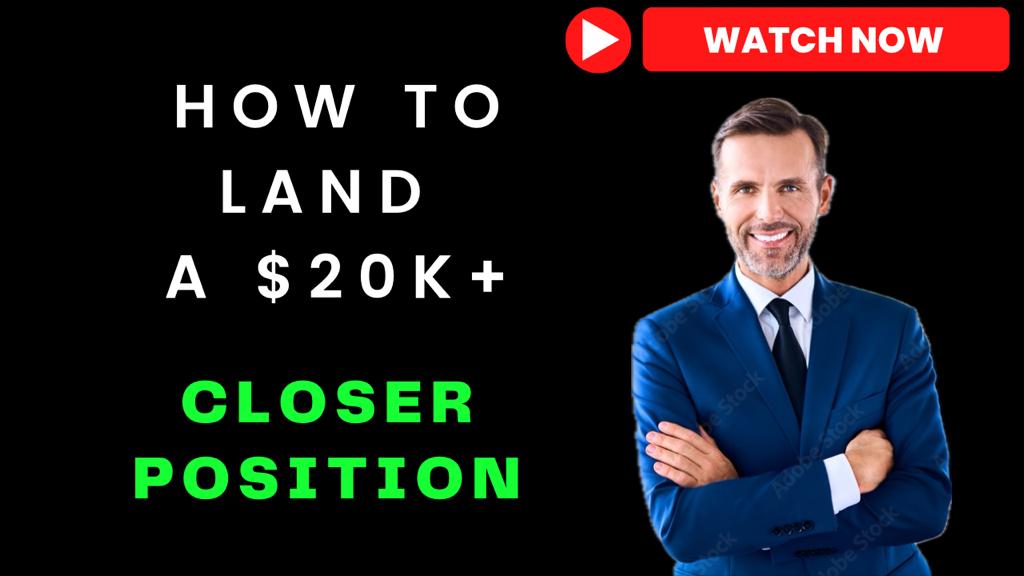 lawrencekingyo's tweet image. I put together a complete walk through of how to land a $20k+ a month closer position and how to find them

Plus an interview with one of my students that just got to $20k+ within 3 months

If you want me to send it to you

Rt this and put &quot;Send&quot; below

I will send it Today