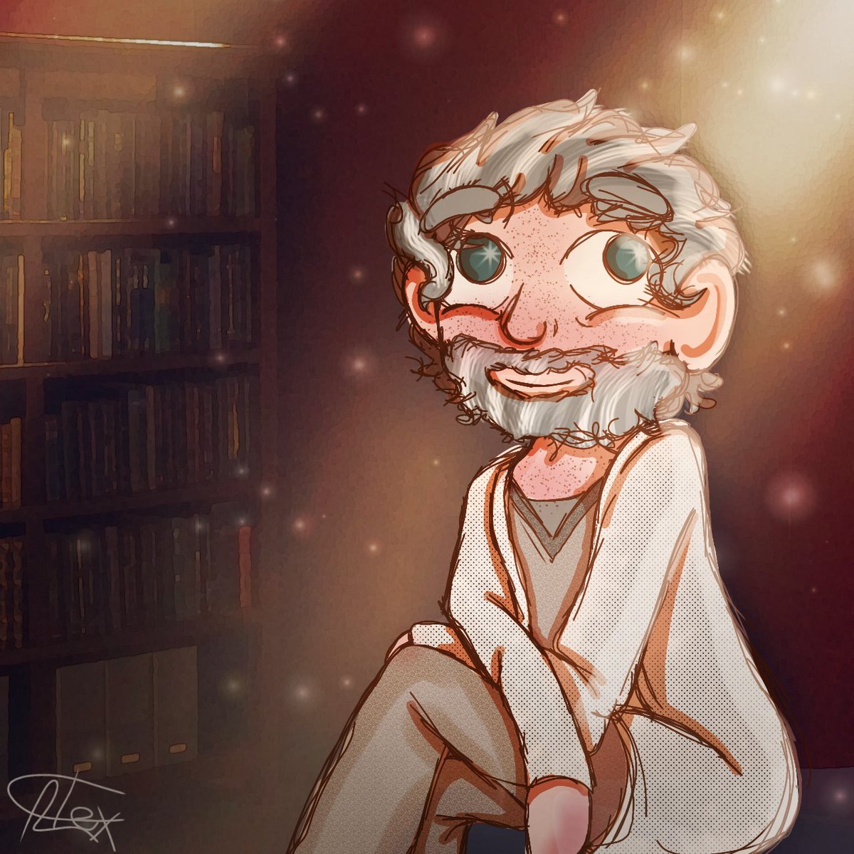 Fiction_Fellow's tweet photo. Just a half-assed colored sketch I did of Martin whitly!! I LOVE Martin whitly and the show Prodigal's son. I just had to draw this little cutie!! @michaelsheen #MartinWhitly #ProdigalsSon https://t.co/9d4dOVrVK4