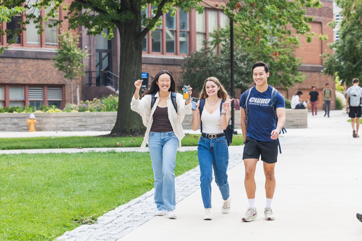 CWRUAdmission's tweet photo. Welcome to the heart of our campus: the Case Quad at @CWRU! This is where knowledge, community and inspiration converge. From strolls under century-old trees to vibrant gatherings, the Quad fosters connections and fuels innovation. #ViewCWRU https://t.co/6qZ24fiJRv
