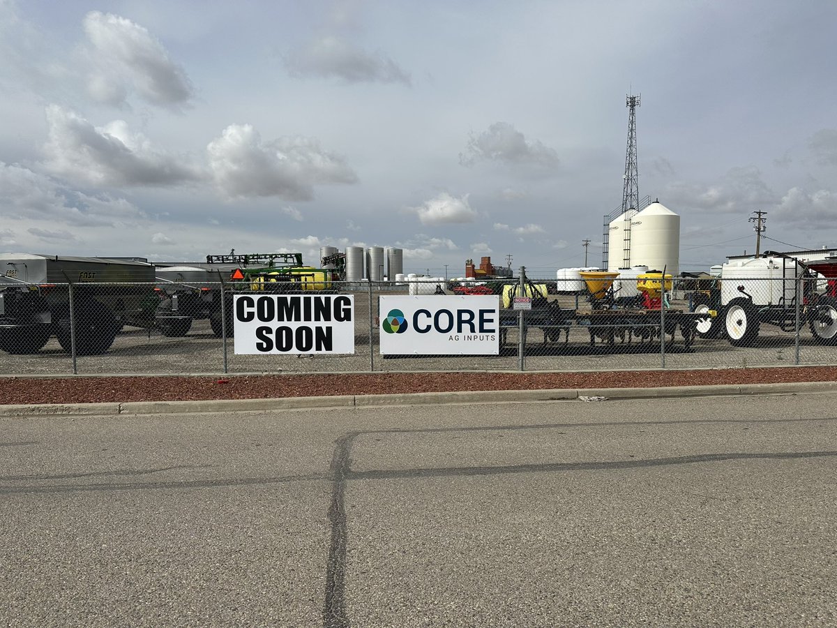 CoreAg_V's tweet photo. Big ANNOUNCEMENT!!  
.
We are pleased to announce that we have entered into a Collaborative Partnership with R.A West Inc.
.
Our office will be located on the north end, Warehouse plan being developed 
.
Stay tuned for a BBQ to introduce the group.
.
#GetMOREwithCORE https://t.co/2Ww1QYSHYX