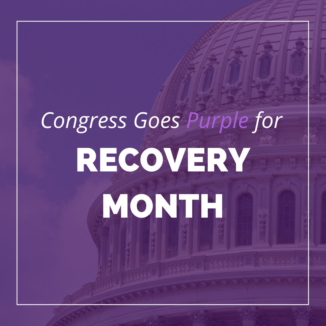 Last year, nearly 5,400 Texan lives were lost due to an overdose. During National Recovery Month, let’s commit to getting folks the support and resources they need. #CongressGoesPurple

Find help today: samhsa.gov/find-treatment