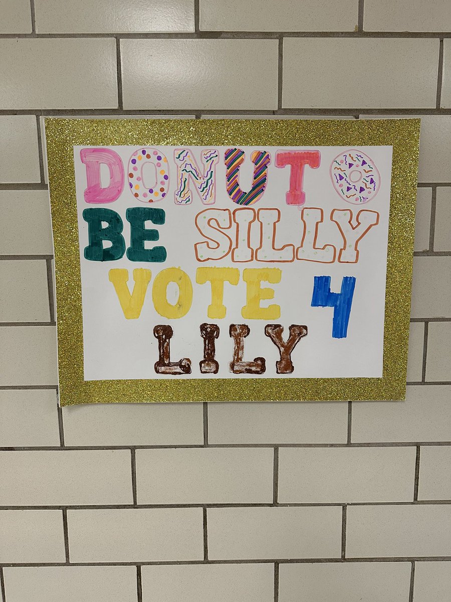 Our Student Council candidates are campaigning hard ahead of our elections next week on Monday.  I am so proud of their hard work! This is just a few of the awesome posters hung around campus. <a href="/ELGINISD_EE/">Elgin Elementary School</a> #runyourbestRACE
