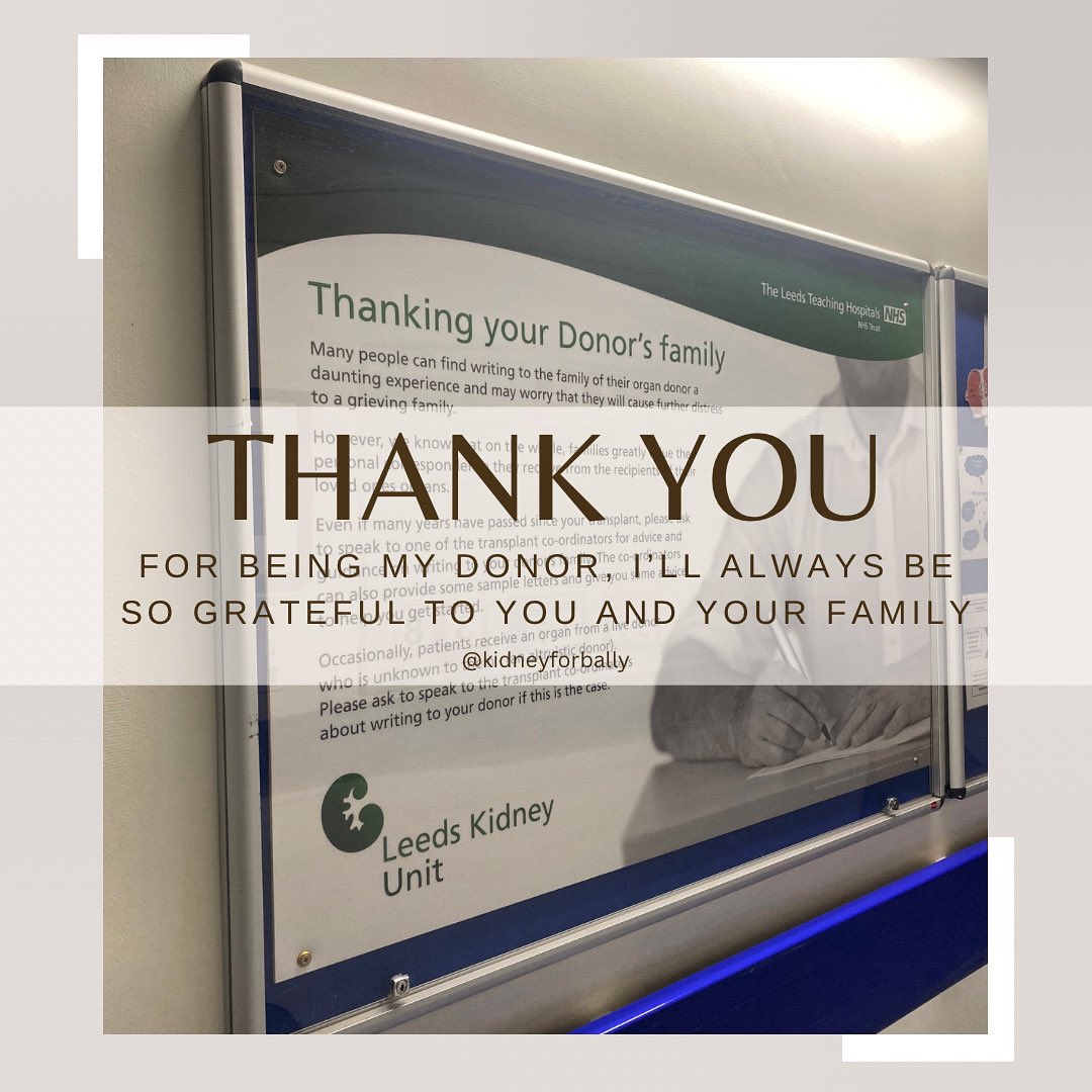 I dont know nothing about you, your name, what you looked like, where you were from, what you liked, what you didnt like or what actually happened that day for you to become my donor but what I do know is that your gift of life will never be forgotten &amp; I’ll forever be grateful