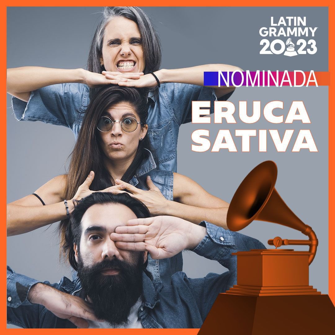 ErucaSativa's tweet photo. ESTAMOS NOMINADOS A LOS @LatinGRAMMYs !!!!! 

Nuestro disco Dopelganga no para de darnos alegrías! 

Nos vamos a la alfombra roja que este año es en SEVILLA pero antes GIRA ESPAÑOLAAAAA 🇪🇸🇪🇸🇪🇸🇪🇸

A la venta desde mañana por Enterticket https://t.co/HPSA6CjIVK
