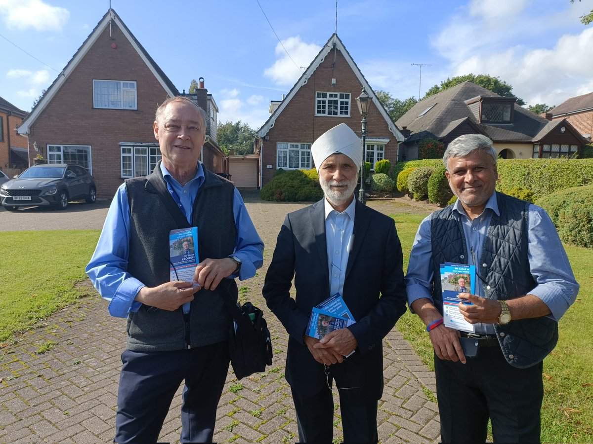 Good session in Bablake Ward campaigning for @StevenKeough1 and @TariqMumtaz5 - many positive responses. Residents happy to speak to us about their local concerns & ideas.