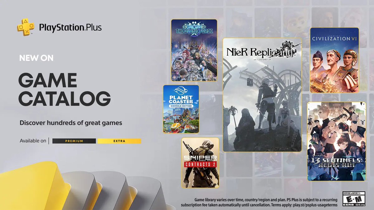 GameDevScott's tweet image. This month on #PlayStationPlus is FANTASTIC for #RPG #JRPG fans!

🔥Nier Replicant
🔥13 Sentinels
🔥Odin Sphere
🔥Dragon's Crown
...and a million Star Ocean games 🔥😂

What are you most looking forward to play?