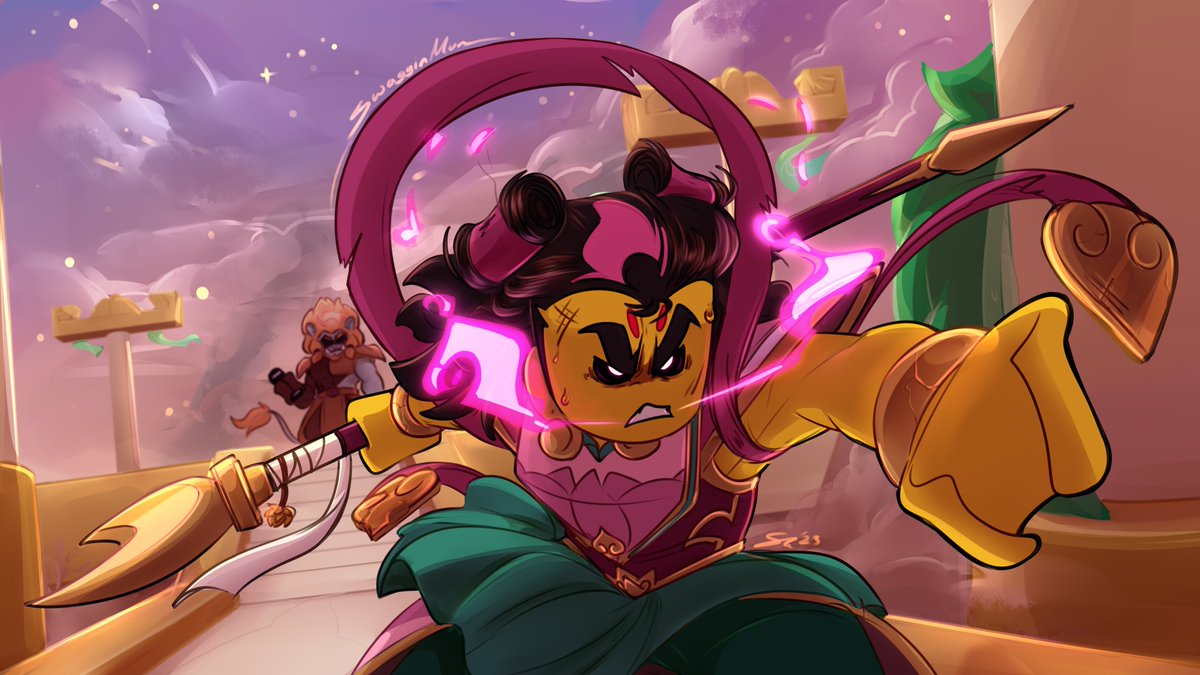SwagginMun's tweet photo. [ #LEGOMonkieKid / Nezha ]

✨🔥🪷𝙎𝙏𝘼𝙉𝘿 𝙔𝙊𝙐𝙍 𝙂𝙍𝙊𝙐𝙉𝘿!🪷🔥✨ https://t.co/seVRClU2Sd