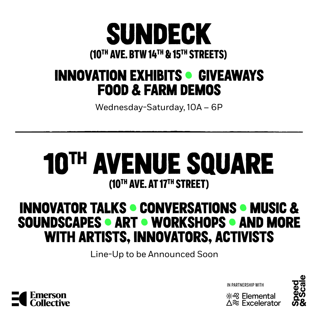 HudsonRiverPark's tweet image. Throughout #ClimateWeekNYC, we’ll be bringing you ways to learn and get involved.

Join us this Wednesday, September 20 through Friday, September 23 on the High Line for @EmCollective’s #ClimateScienceFair.

More info at hudsonriverpark.org/visit/events/