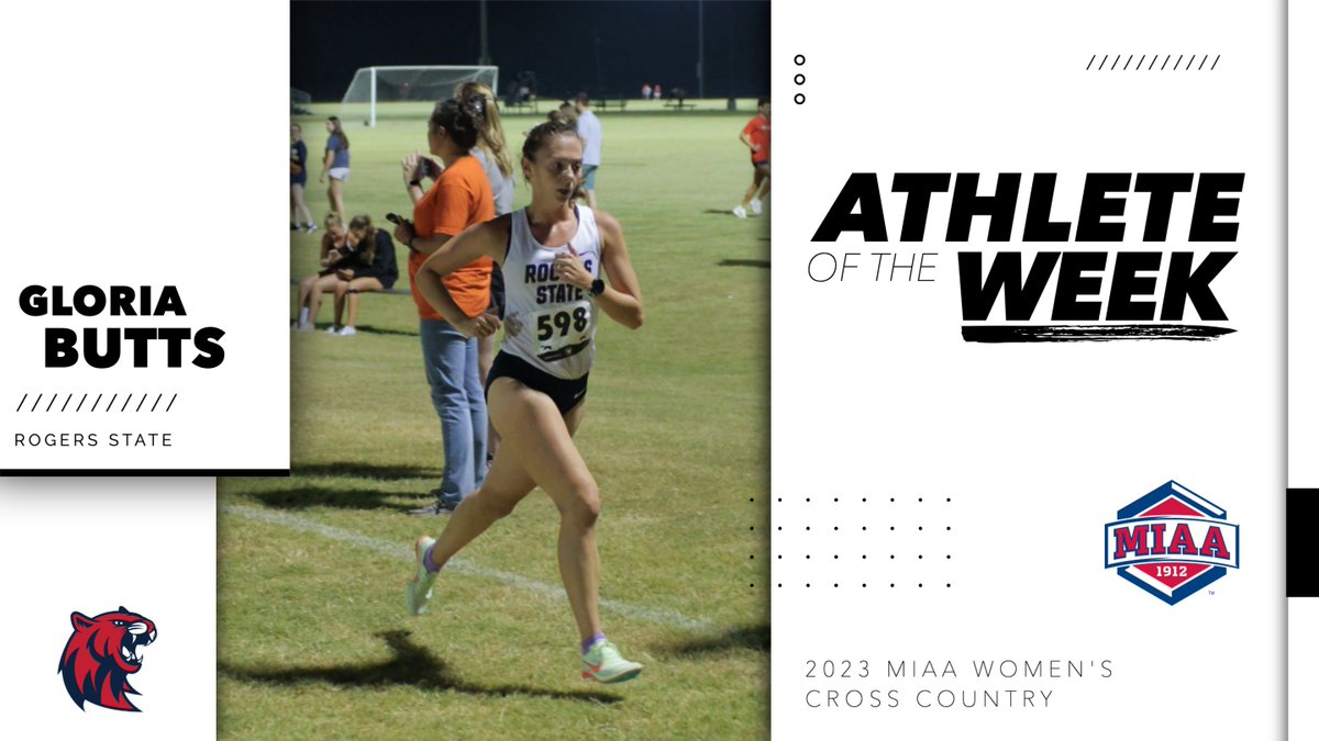 Queen of the Hill(cats)! 👑

Gloria Butts is the Women's Cross Country Athlete of the Week after running the second-fastest time in Rogers State history (17:45.7) at the Southern Stampede.🏃‍♀️🔥

📰 bit.ly/3Rzvcr8
#BringYourAGame