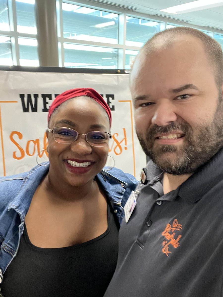 Ran into one of my old CCIS partners <a href="/CampbellGators/">Campbell Middle</a> while she was at Salyards for a CCIS meeting!