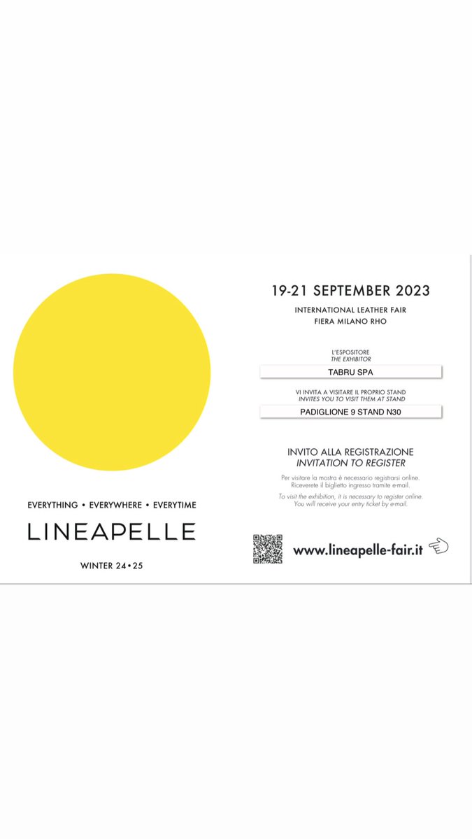 tabruspa's tweet photo. Lineapelle 102 Day 1 
Stand N30 Padiglione 9 

Moda &amp; Sostenibilità Nuova Collezione autunno -Inverno 2024-2025 TA-BRU 

#lineapellefair #lineapelle102 #fair #fabric #color #innovation #sustainable #winter #trend #aw2425 #leather #goodleather #Italy #florence https://t.co/HJS6R5eW1s
