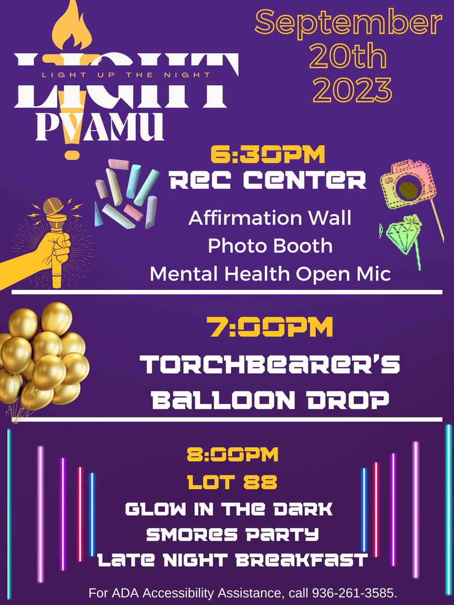 Tomorrow is the day!!! 
Light Up the Night for Mental Health 2023
