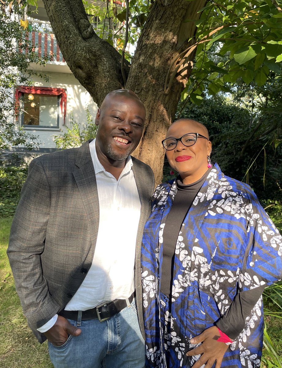 Lọlá Shónẹ́yìn (@lolashoneyin) on Twitter photo Mid to late 90s, we were the newbies on the Nigerian literary scene. Journals, Newspapers, mags, we wrote our hearts out, desperate to find our voices, wanting to be heard. <a href="/tonikan11/">TONI KAN (Aspaya2Inspaya)</a> had stuff to say!
Very moving to watch <a href="/HelonHabila/">Helon Habila</a> on the <a href="/RMWAdam/">Read My World</a> stage. It was a gift. Mid to late 90s, we were the newbies on the Nigerian literary scene. Journals, Newspapers, mags, we wrote our hearts out, desperate to find our voices, wanting to be heard. <a href="/tonikan11/">TONI KAN (Aspaya2Inspaya)</a> had stuff to say!
Very moving to watch <a href="/HelonHabila/">Helon Habila</a> on the <a href="/RMWAdam/">Read My World</a> stage. It was a gift.
