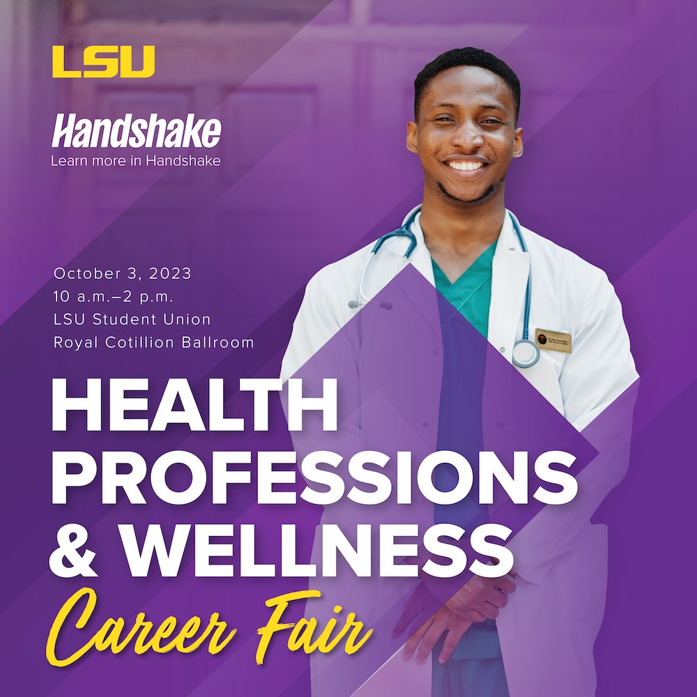 How passionate are you about health and wellness? ⚕️

To start your career in the healthcare industry, check out the Health Professions and Wellness Fair!

Connect with 30+ healthcare professionals looking for new talent 👩🏼‍⚕️

To sign up and learn more, check the link in bio ⤴