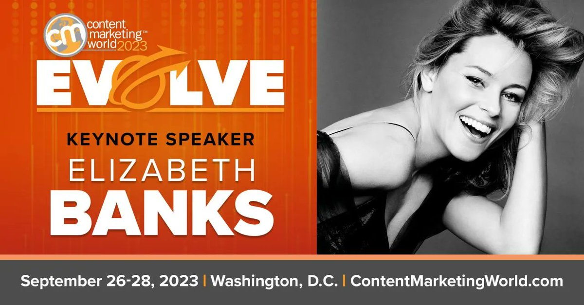 #CMWorld is ONE WEEK away! 

Produced by @CMIContent, it'll be Sept 26-28 in DC. Attend sessions on AI in marketing, keynote/big ideas, visual storytelling & MORE. 

Enter “IABCDC” when you register and save $100.   

Sign up NOW! buff.ly/2sbLPNa 

#IABC #IABCDC