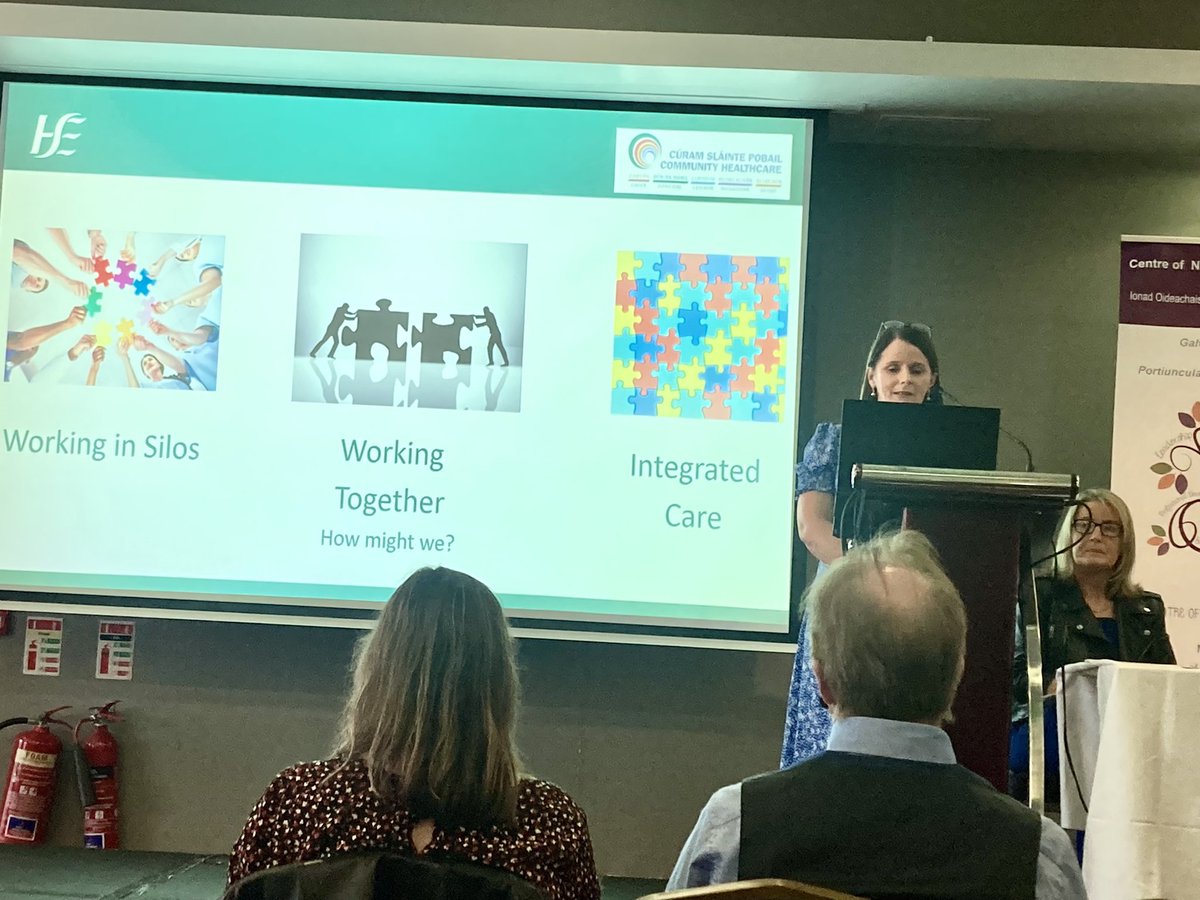 So much promise from todays Integrated Care Conference…excellent presentation by @sineadmolloy with a focus on video enabled care as an option to accommodate the needs of the family ensuring delivery of right care, right place, at right time.
@bernie_biesty 
#integratedcare2023