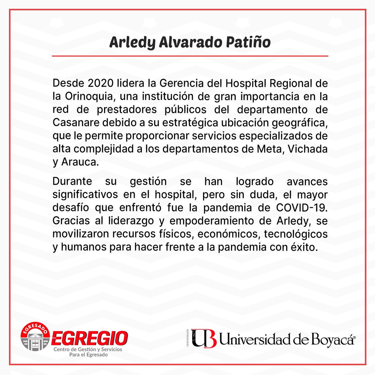 egregioudb's tweet image. Felicitaciones a nuestra egresada Arledy Álvarado 🥹

✨El éxito profesional es el reflejo de los sueños cumplidos y las emociones realizadas ✨

#egresada #destacada #udb