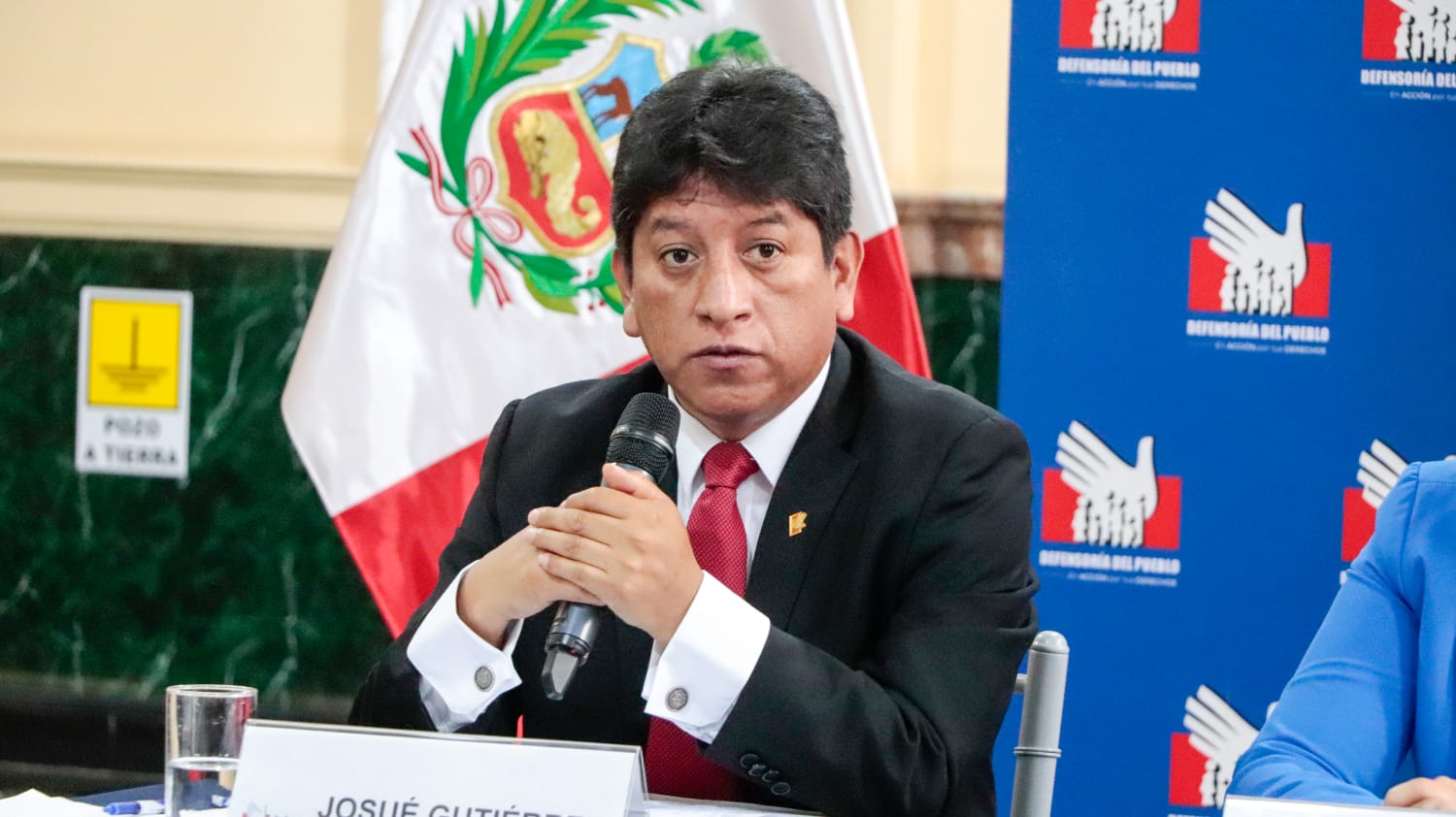 Josué Gutiérrez, defensor del pueblo. (Foto: Defensoría).