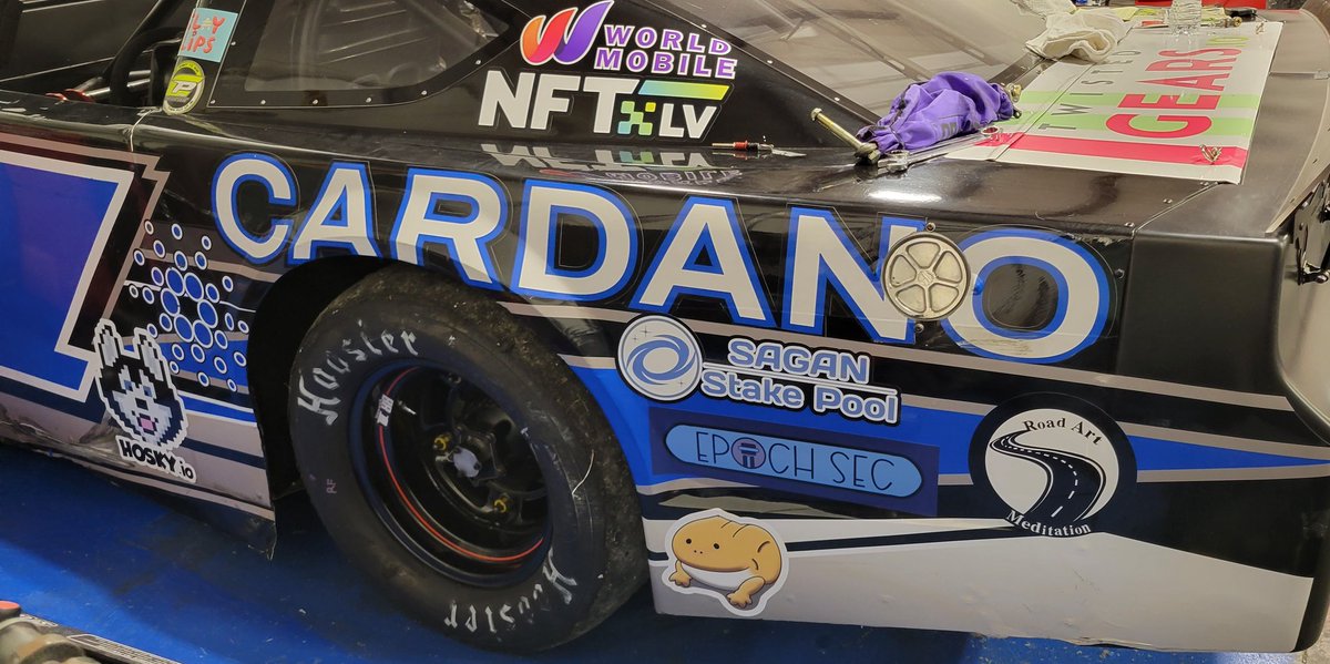 bone_pool's tweet photo. 👀💥Still time left for any #Cardano projects to hop on the #Hosky10 at @MartinsvilleSwy with @TrentBarnes_1 and the @CardanoRaceTeam #Nascar @FloRacing #Livestream Sept 23 https://t.co/MBQaZGEZR3