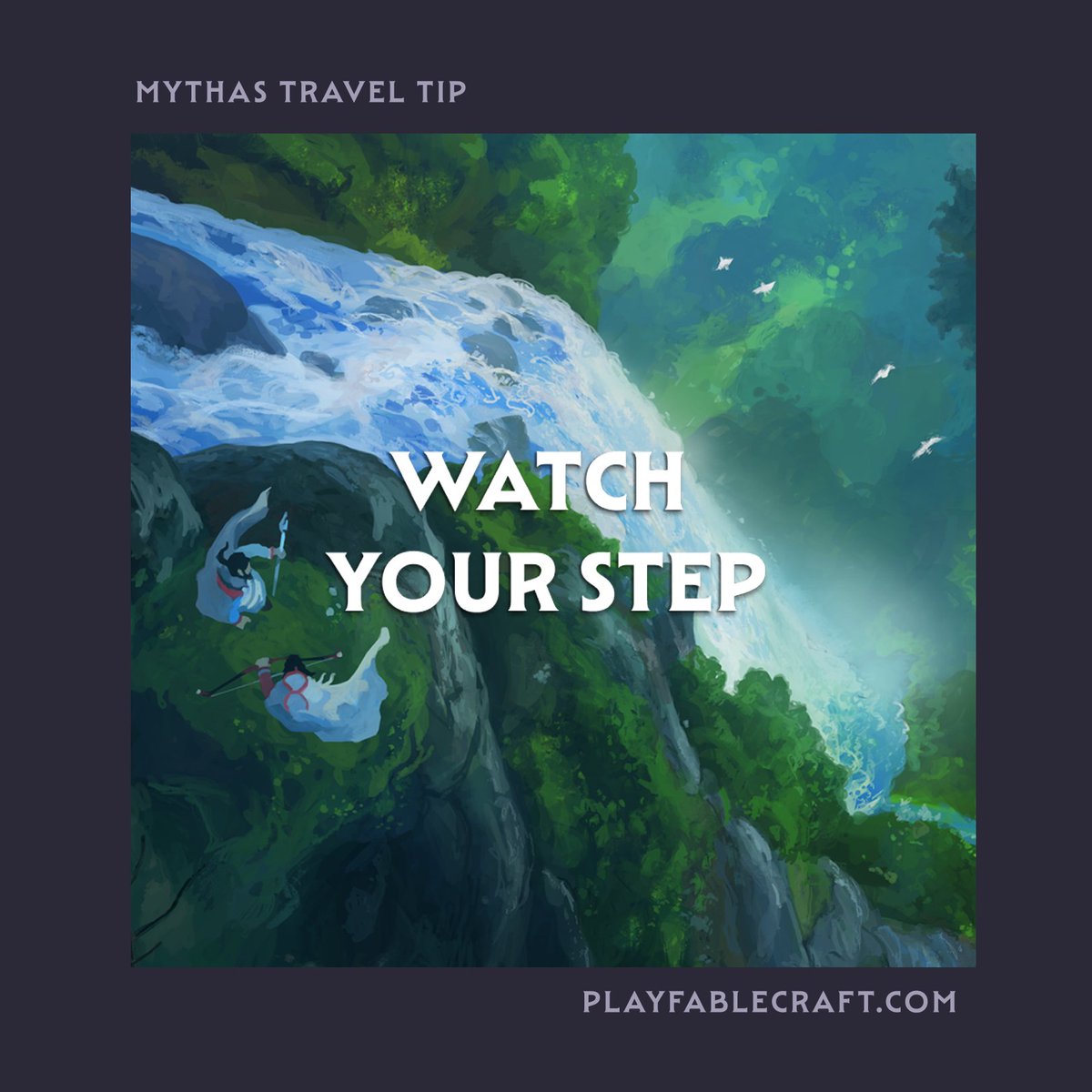 The views of Mythas may be stunning at times, but watch your feet all the same! 👀

Stray too far from the path and there's no telling where you'll get swept off to.

#TravelTipTuesday
