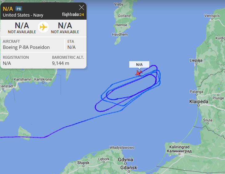 wipljw's tweet photo. 🇺🇸Boeing P-8A Poseidon
#ae683c
#Kaliningrad #Калининград https://t.co/xoldsf7mDs