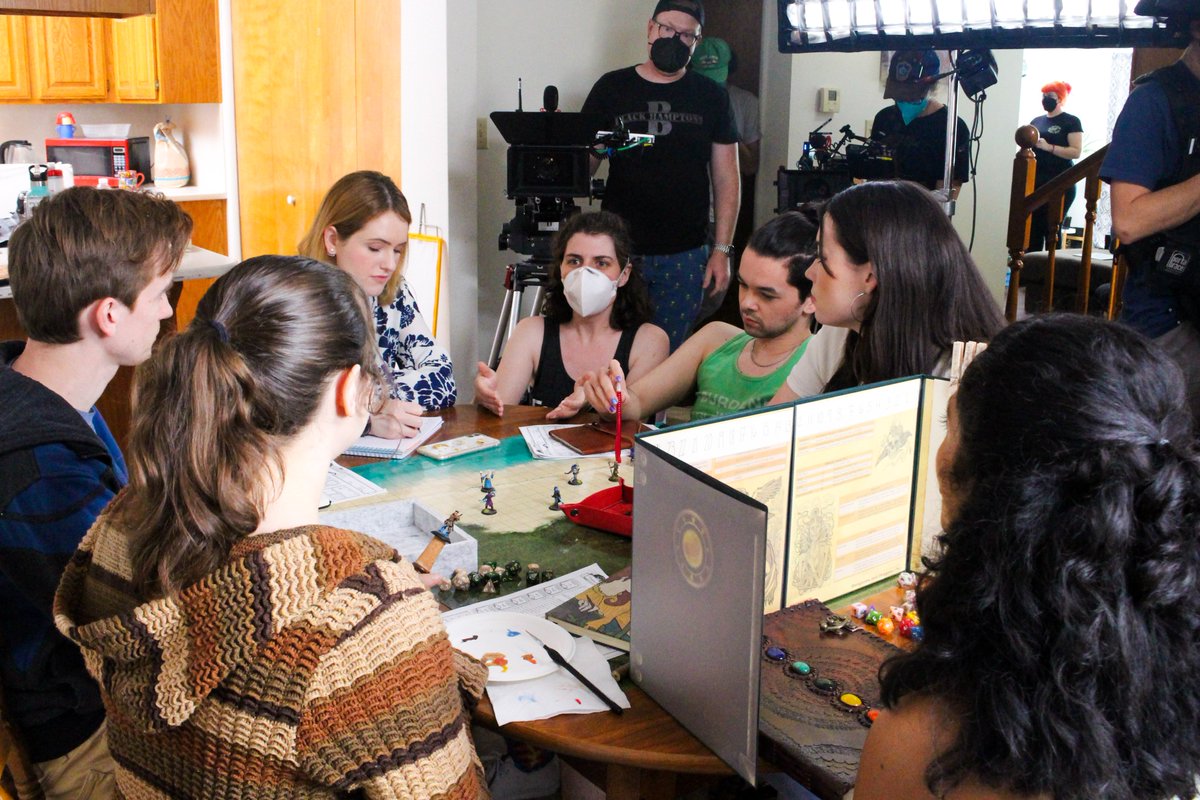 Today marks the one year anniversary of starting production on The Party 🥳 It's crazy to think how far we've come and it's all because of our wonderful cast, crew, and fans

Here's to another year full of adventures! ⚔️✨