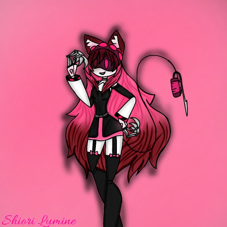 ShioriLumine118's tweet photo. I have Finished! And I have improved thanks to a very special friend!

Her name is Dani Lumine mixed with Shiori Lumine and Dani

#MurderDrones #MyOc #myart #improve #pink #everythingpink #cute https://t.co/s0hZwXfVmz