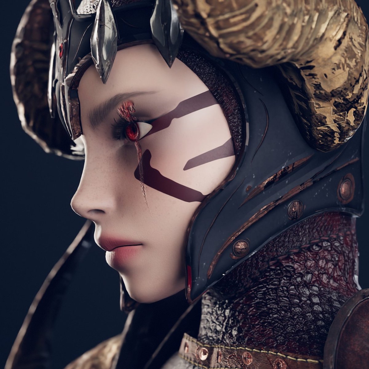 Pikkeman works with the The Last Army , an elite group of skilled fighters. You’ll find her in the dark forest , practising sorcery🧙‍♀️#gamedevelopment #UnrealEngine5