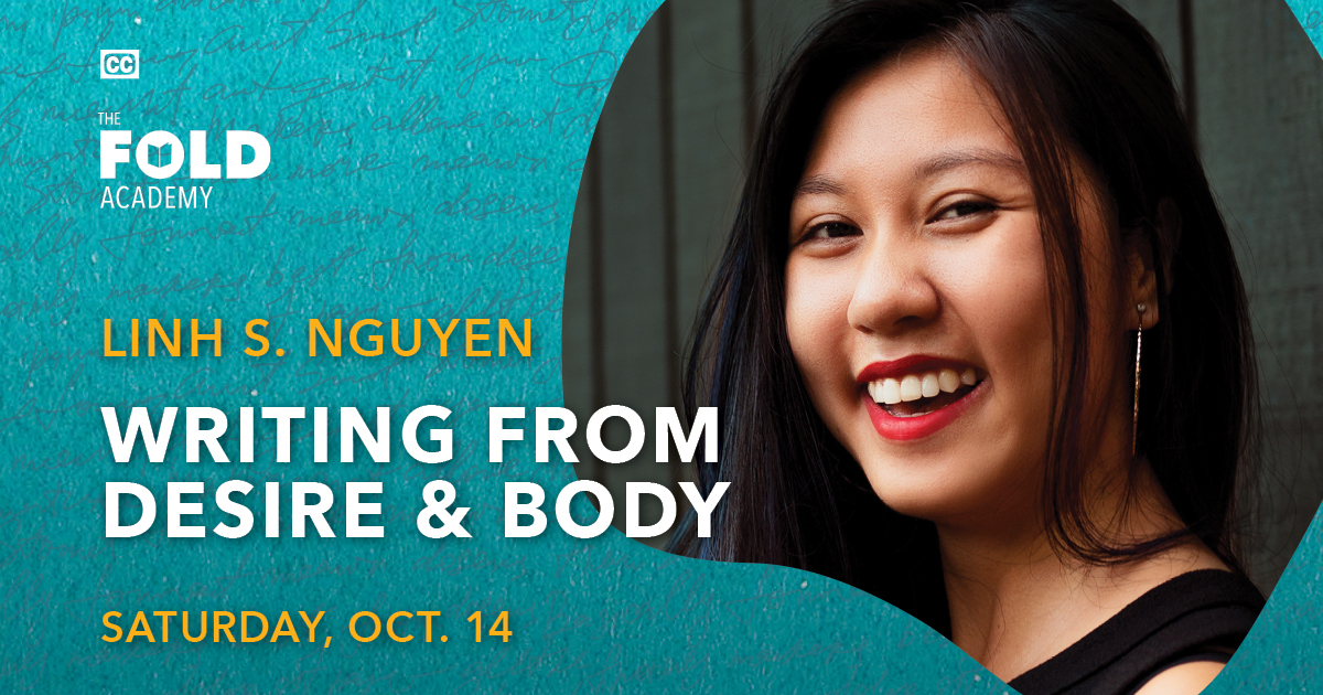 Registration for our 2nd FOLD Academy webinar,  WRITING FROM DESIRE &amp; BODY with <a href="/linhsnguyen/">Linh</a>, is now open!

Visit our website for more details about this webinar and free registration:

thefoldcanada.org/webinars-activ…