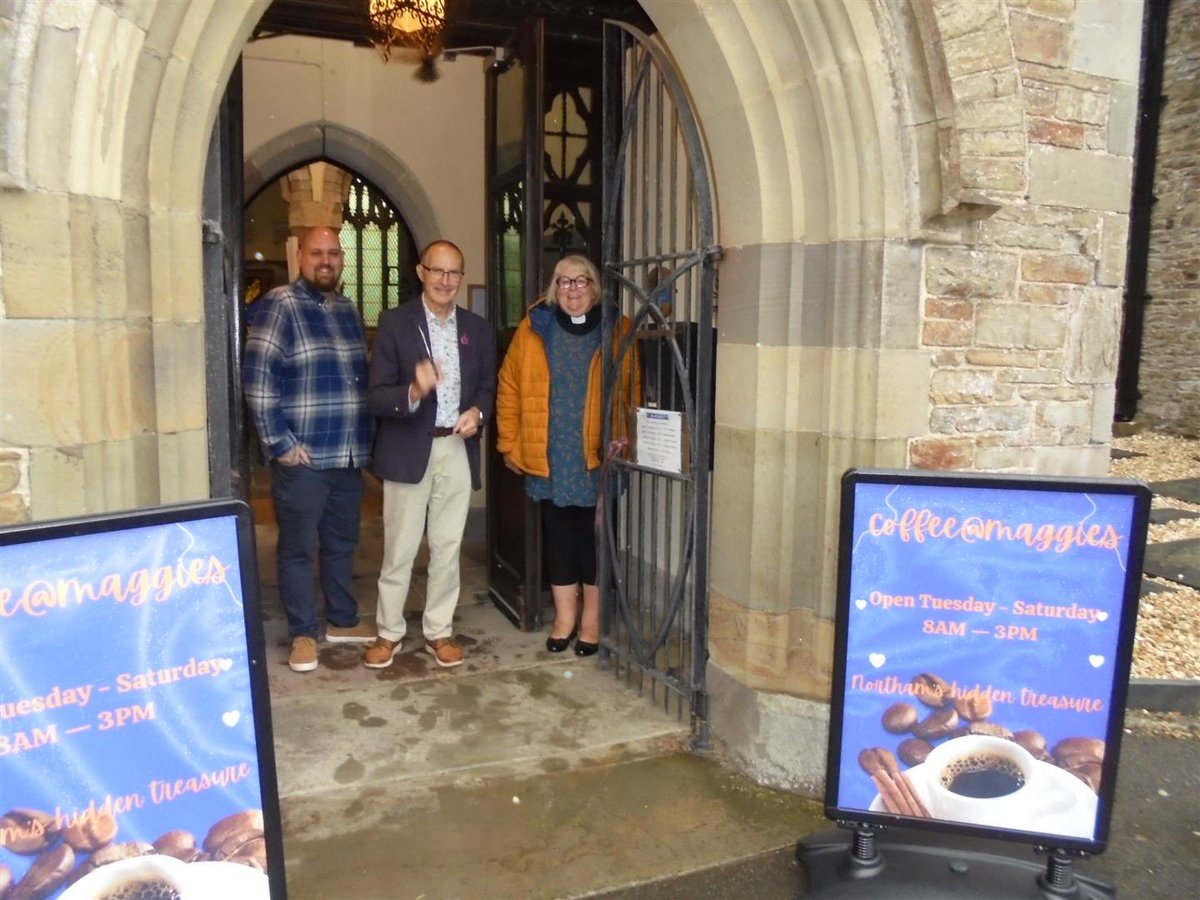 bradleyscott31's tweet photo. Grand opening of coffee@maggies! A real blessing in being able to have St Margaret’s open 7 days @CofEDevon @CofEDevon @GtRCDevon https://t.co/MgulOq7LgN