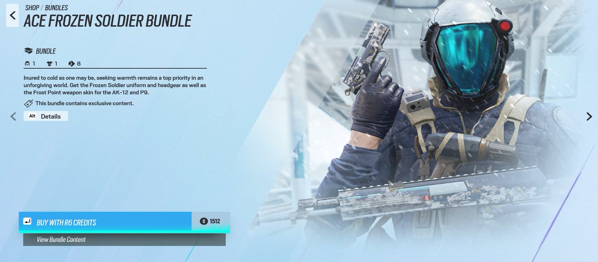 KudosOnYT's tweet image. Ubisoft and Mythic Games when they falsely advertise the exclusivity of skins on a product they've still not delivered 🤭🤭🤭

We love false advertisement 🤭🤭🤭🤭

"Exclusive" Ace skin is out now ✨️