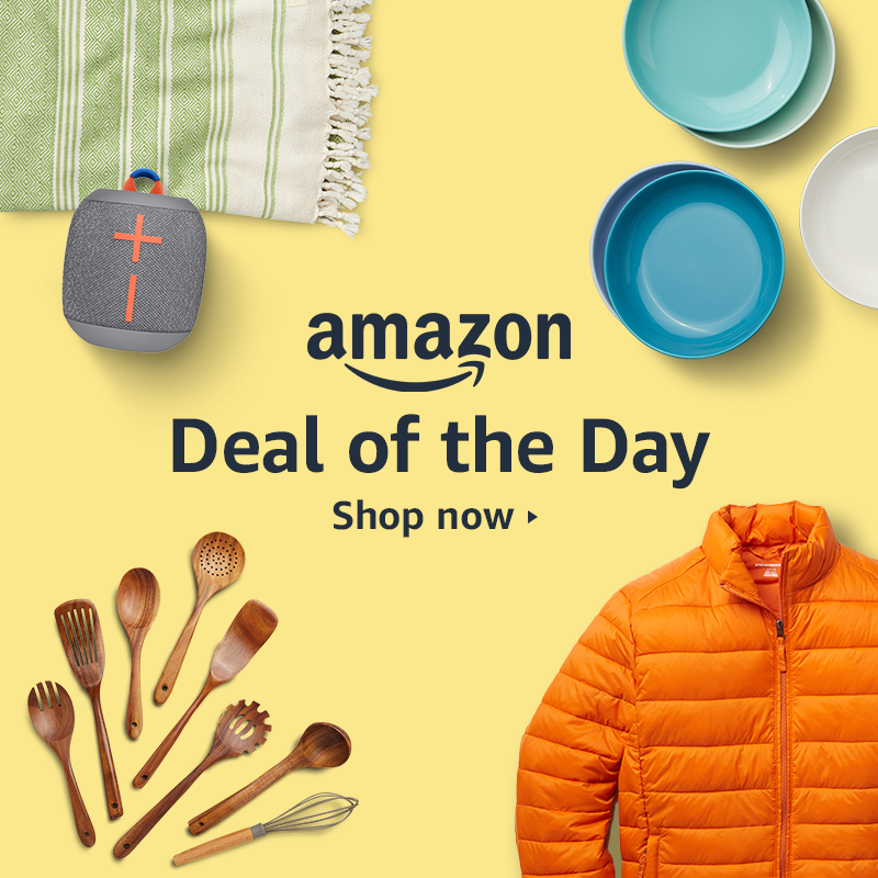 amazon's tweet photo. Today only!

Save with deals on Amazon before they're gone.